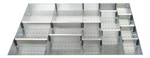 16 Compartment Steel Divider Kit External1050W x 750 x 100H Bott Cubio Steel Divider Kits 43020685.51 